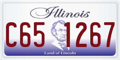 IL license plate C651267