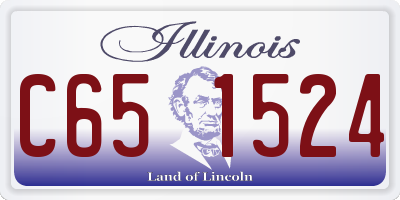 IL license plate C651524