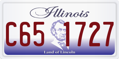 IL license plate C651727