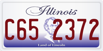 IL license plate C652372