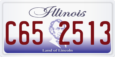 IL license plate C652513