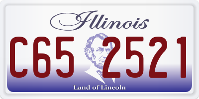 IL license plate C652521