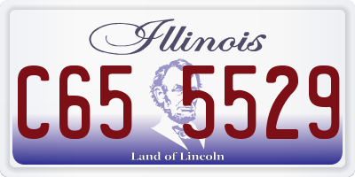 IL license plate C655529