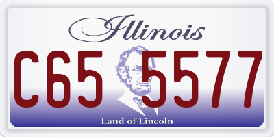 IL license plate C655577
