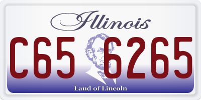 IL license plate C656265