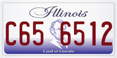 IL license plate C656512