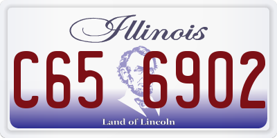 IL license plate C656902