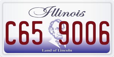 IL license plate C659006