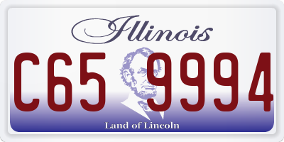 IL license plate C659994
