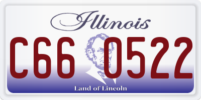 IL license plate C660522