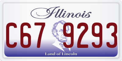 IL license plate C679293