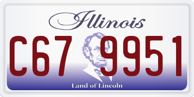 IL license plate C679951