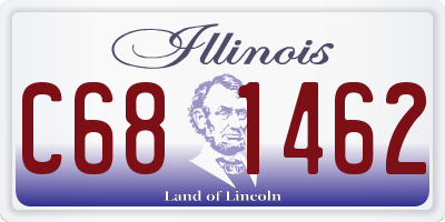 IL license plate C681462