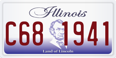 IL license plate C681941