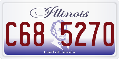 IL license plate C685270