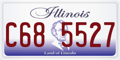 IL license plate C685527