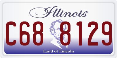 IL license plate C688129