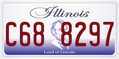 IL license plate C688297