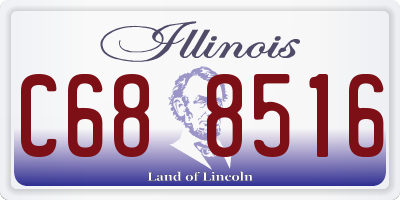 IL license plate C688516