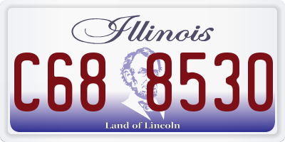 IL license plate C688530