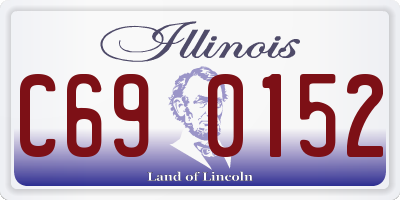 IL license plate C690152