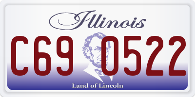 IL license plate C690522
