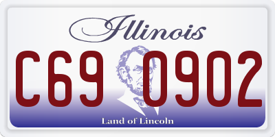 IL license plate C690902
