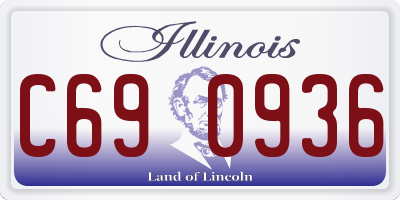 IL license plate C690936