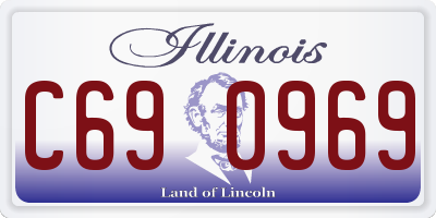 IL license plate C690969