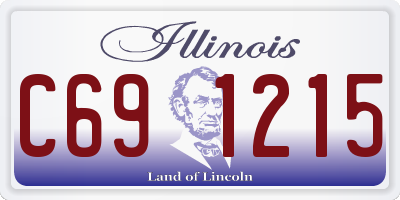 IL license plate C691215
