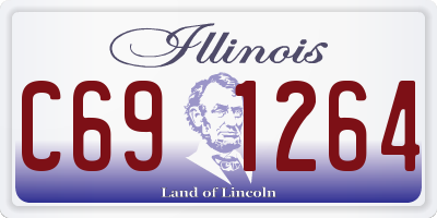 IL license plate C691264