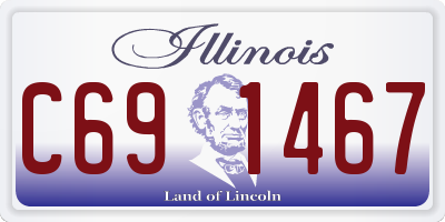 IL license plate C691467