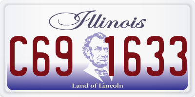 IL license plate C691633