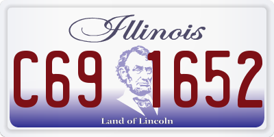 IL license plate C691652