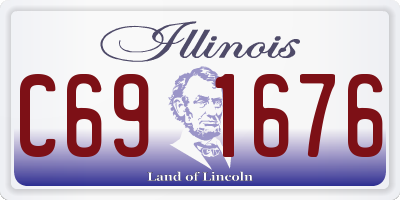 IL license plate C691676