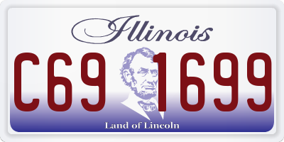 IL license plate C691699