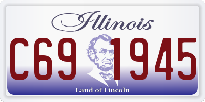 IL license plate C691945