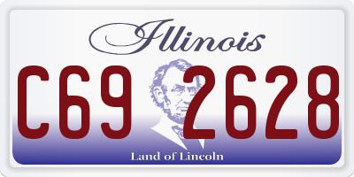 IL license plate C692628