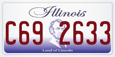 IL license plate C692633