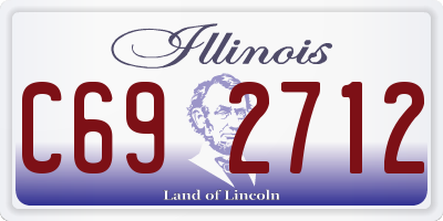 IL license plate C692712