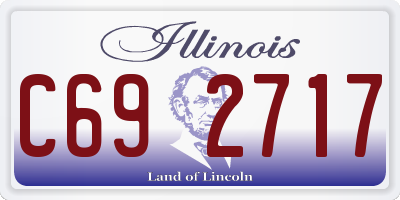 IL license plate C692717
