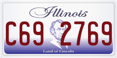 IL license plate C692769