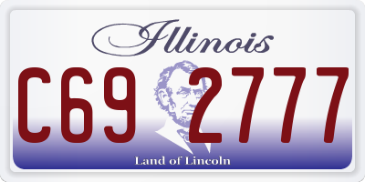 IL license plate C692777
