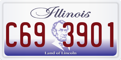 IL license plate C693901