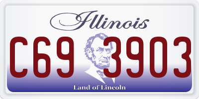 IL license plate C693903