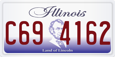 IL license plate C694162