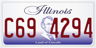 IL license plate C694294