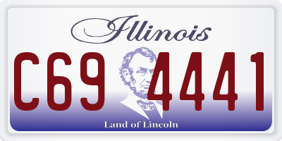 IL license plate C694441