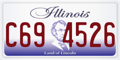 IL license plate C694526