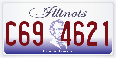 IL license plate C694621